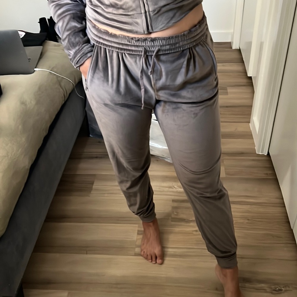Skims velour tracksuit